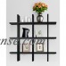 Sorbus Floating Shelf — Cross Grid Wall Shelf Cube, Decorative Hanging Display for Trophy, Photo Frames, Collectibles, and Much More   567675866